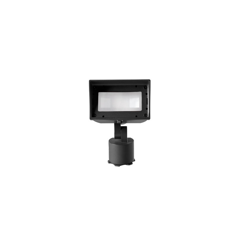 Projecteur à DEL intégré en métal, Noir, 2700 K