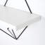 Tablette murale élégante en bois, noir et blanc, 11,8 po x 11,8 po x 5,5 po | Fabrication 100% métal pouvant supporter jusqu'à 11 lb | Design scandinave moderne, parfait pour la décoration et l'organisation de la maison-2065338602