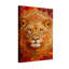 Animaux, lion, mandala, reproduction d'art, impression de fond-401207988