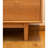 Adjustable Glass Door Buffet Table
