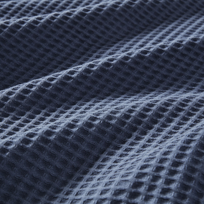 Couverture en coton respirant et confortable Cozy Indigo Home