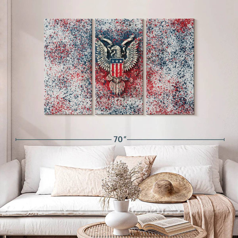 Lelar American Eagle Insignia, 32" H x 50" W