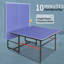 Ensemble de table de ping-pong pliable et portable de 8 pieds pour les jeux d'intérieur et d'extérieur