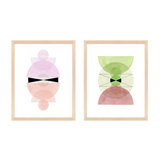 Compassion Set Of 2 Print by Allison Rietta