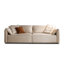Coussin blanc modulaire 100% polyester-414678884