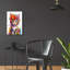 Art mural en verre épique «Crowned Kitten» par Dean Russo, 16 po x 24 po-92041866