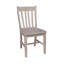 Chaise de salle à manger traditionnelle en bois massif Decovello-27431233