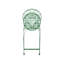 Bistro Set ALBINIA Metal Burgundy-2031004543