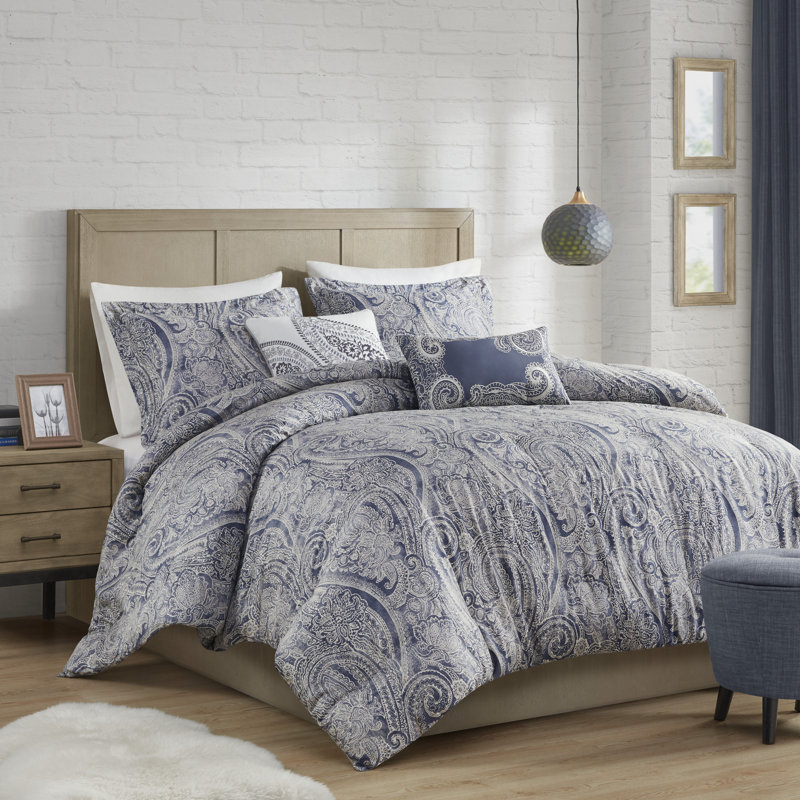 Ensemble de housse de couette Stella, Housse de couette pour lit double/grand lit, 2 tai