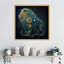 "Floral Celestial Leo" par Reginald, reproduction d'art sur toile encadrée-1353779627