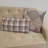 Donna Sharp Smoky Plaid Cotton Rectangle Throw Pillow