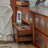 Creative design sense solid wood TV cabinet