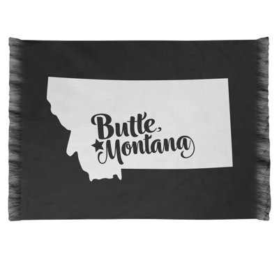 Tapis de zone noire butte montana