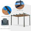 Pavillon de jardin en aluminium rétractable avec abat-jour de patio avec abat-jour résistant aux intempéries-111667667-111667668