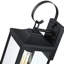 Zephy Black 18" H Outdoor Wall Lantern Without Dust to Dawn Sensor