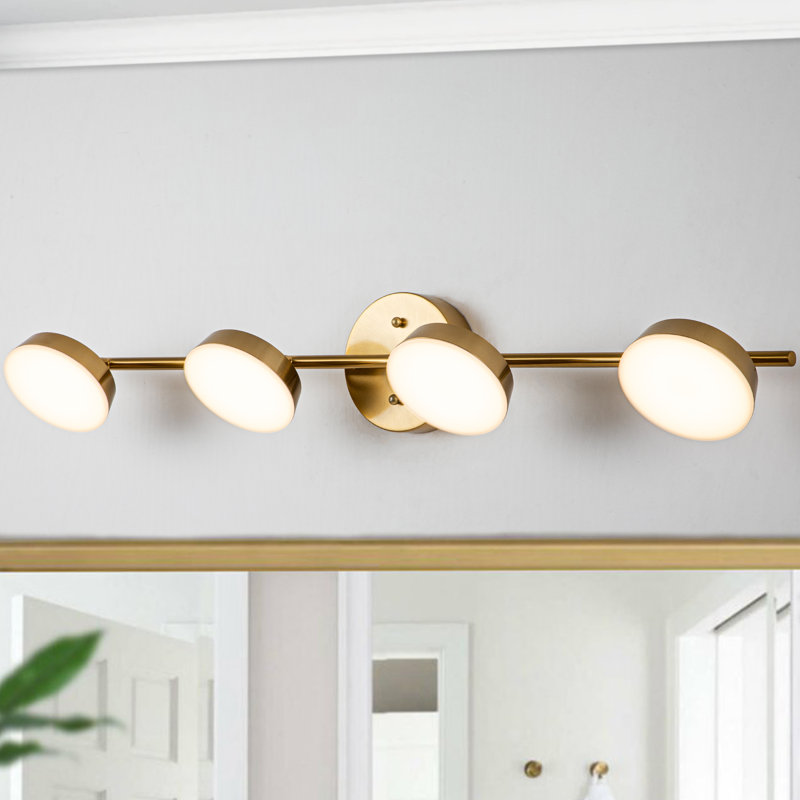 31.5'' 4 -Light Rail Track Kit with Dimmable and Adjustable Head