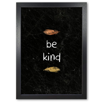 Be Kind Children's Quote - Print