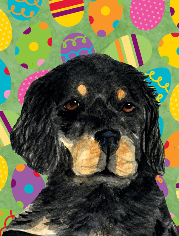 Drapeau de jardin Atara, Setter Gordon