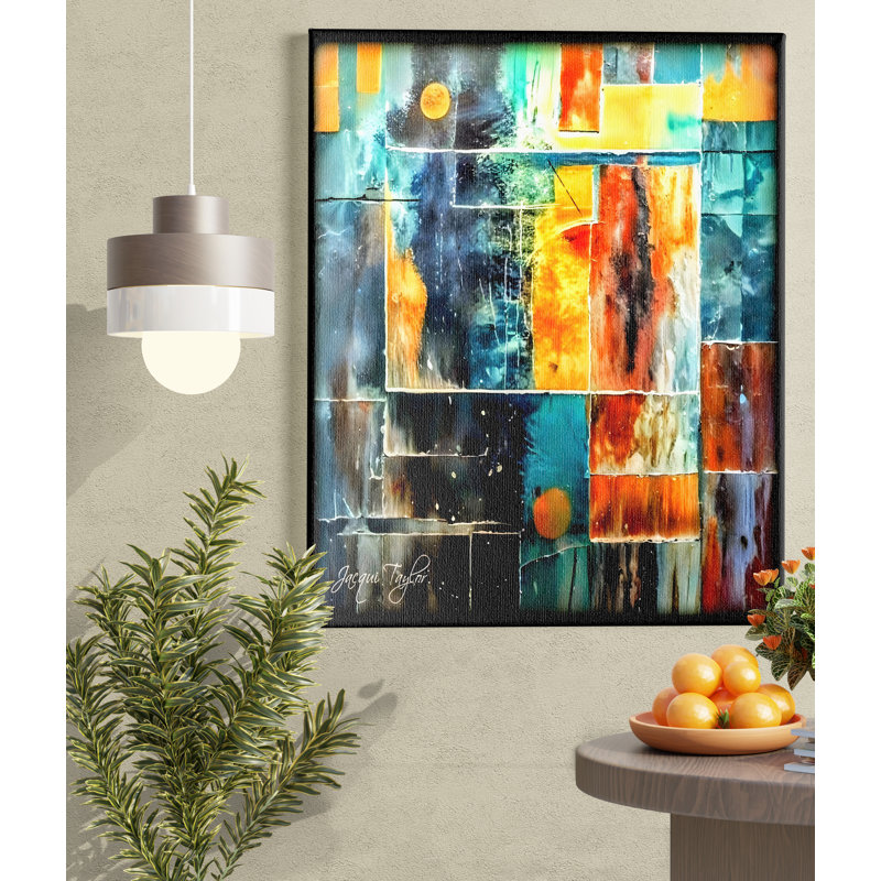 Harmony In Chaos Canvas Print, 36" H x 24" W