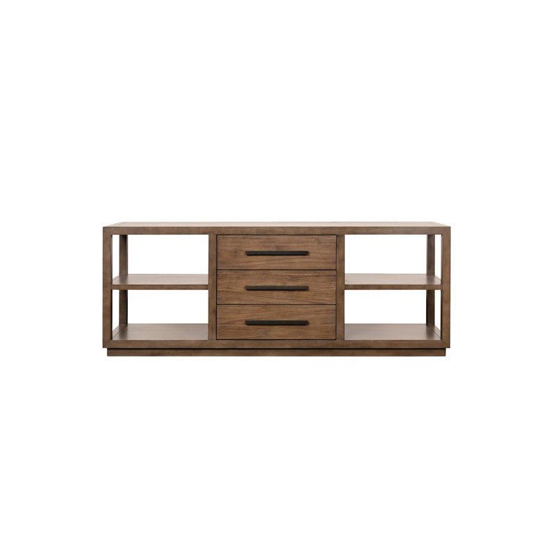 Console en bois massif Hale de 74 po