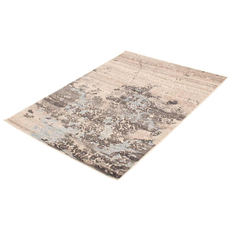 Kanthan One-of-a-Kind 5'5" x 7'3" New Age Rectangle Wool Area Rug in