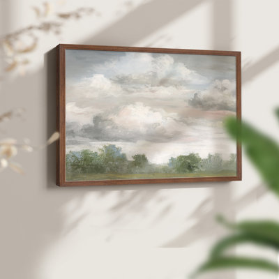 «Pastel Monring Sky», impression encadrée