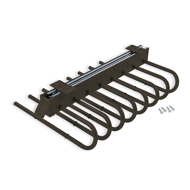 Pinette 49.8cm 4 Wall Towel Bar, Mocha