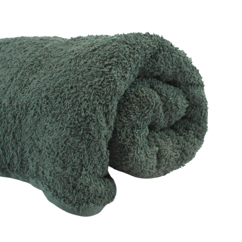 100% Cotton Bath Sheet, Dark Green