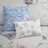 8 Piece Printed Comforter Set Blue