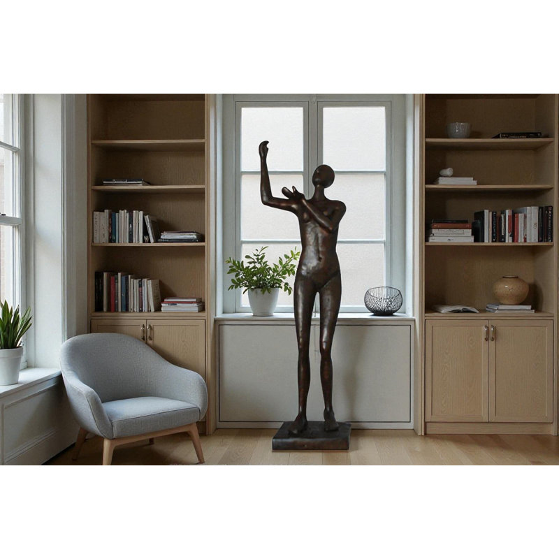 Colonne de présentoir en acier inoxydable 16 po x 12 po x H 39 po NIFao