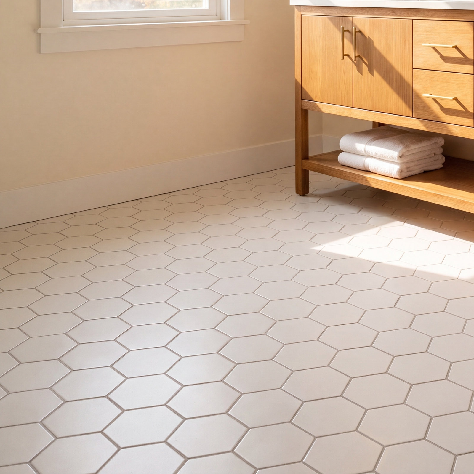Hexitile 7" x 8" Porcelain Tile
