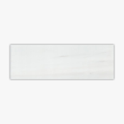 Bianco Dolomiti Polished 4X12 Marble Tile