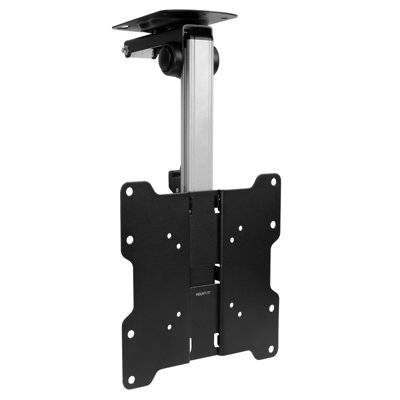 Mount-It! Height Adjustable Ceiling TV and Monitor Mount | Under Cabinet Mount Fits 17 - 37 in. TVs