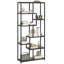 HOMCOM Industrial Bookcase 7-Tier Bookshelf Shelving Unit-1861466190