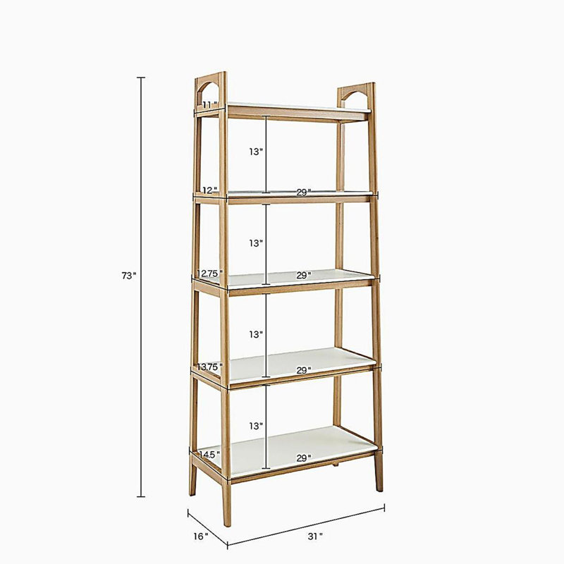 Shelf / Bookcase, Off-White/Natural