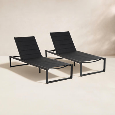 Armando 81" Patio Chaise Lounge