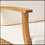 Fauteuil club en bois d'acacia confortable et élégant pour la détente-1559951652
