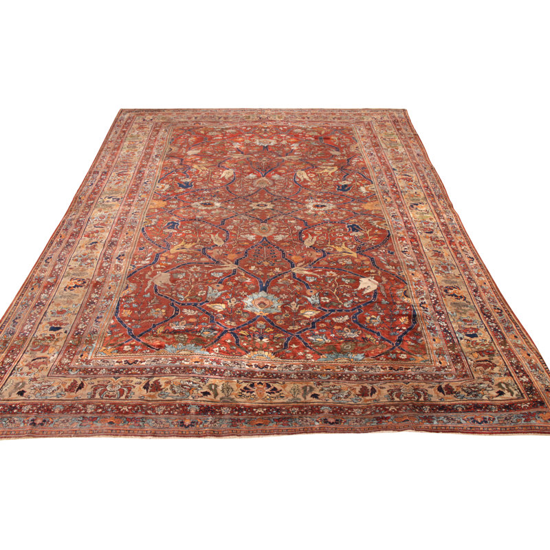 One-of-a-Kind 8’x10’8” Hand Knotted Area Rug