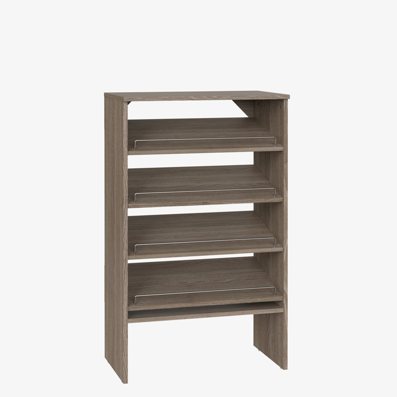 SuiteSymphony Base Unit With Shoe Shelves, Brown