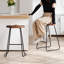 Ensemble de siège de selle en bois massif avec repose-pieds Alazia-412286913-412286914-412286971