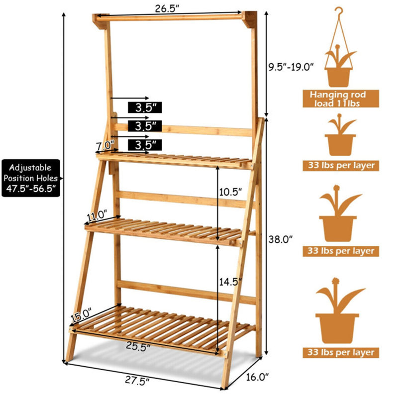 Jasiah Plant Stand