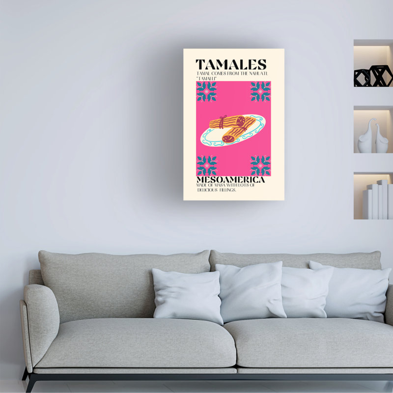Art sur toile Gaec Studio Tamales, H 32 po x l 22 po x P 2 po