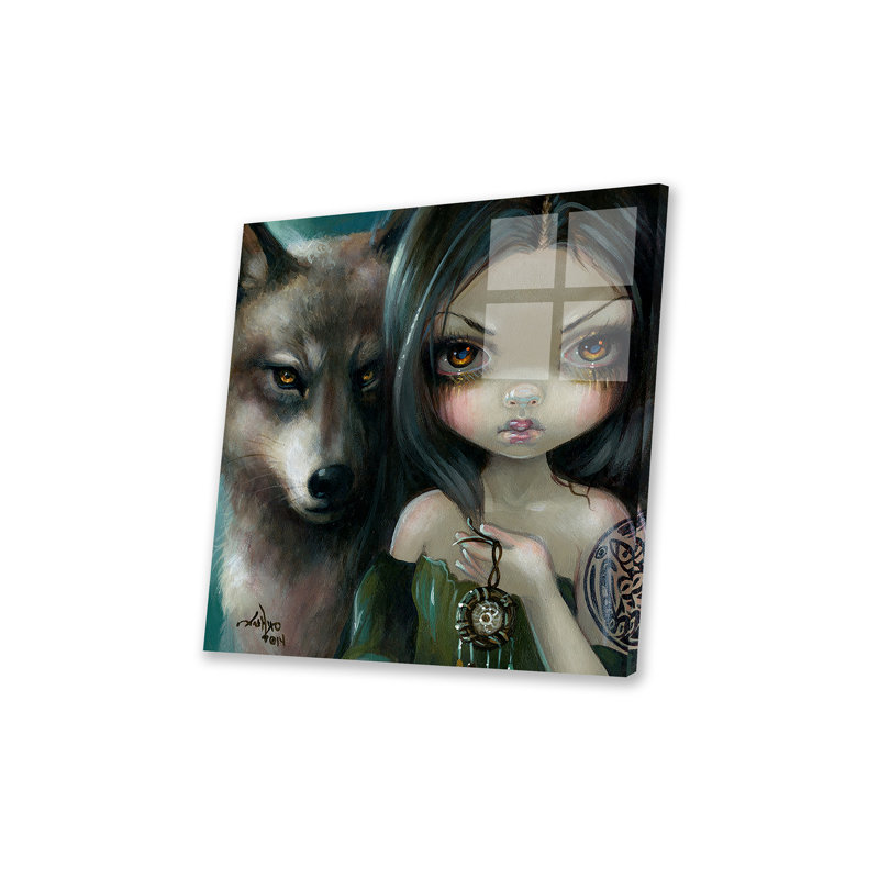 «Face Of Faery», impression sur plastique / acrylique par Jasmine Becket-Griffith