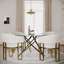 Chaises d'appoint de salle à manger avec accoudoirs Boucle Barrel-560916261-560916256
