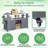 Outdoor Grill Table Cart With Storage Cabinet Weatherproof