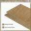 Meuble-lavabo mural 72 po avec deux lavabos à surface solide blanc brillant, tiroirs texturés en chêne naturel, entièrement assemblé pour deux lavabos flottants, système de tiroir facile à utiliser