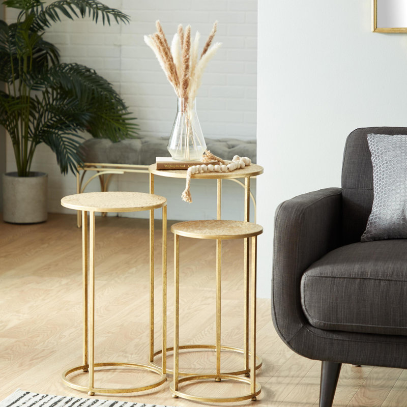 Ensemble de tables d'appoint Bojanovice
