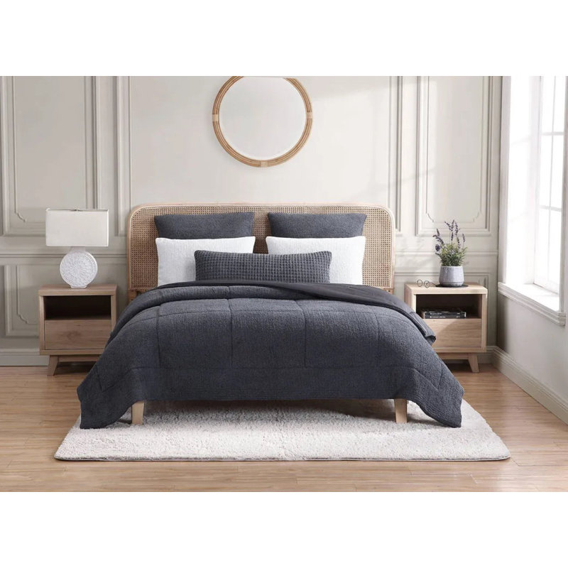 Snug Sham Set, Standard, Clear White