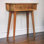 Walnut Solid + Manufactured Wood Rectangular Console Table