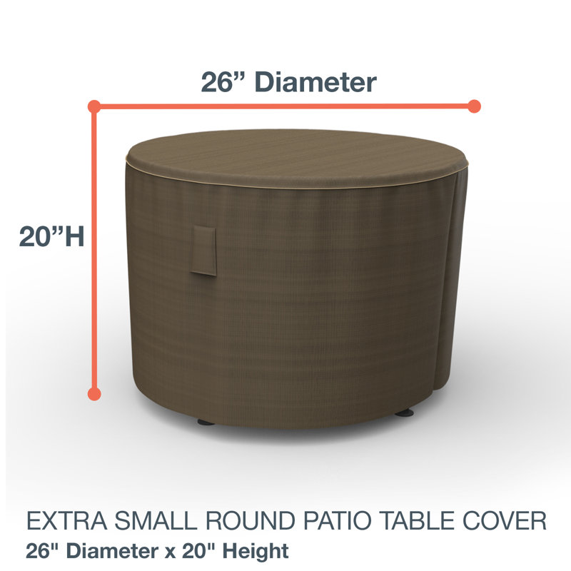 Housse pour table d'extérieur Hillside, H 20 po x l 26 po x P 26 po